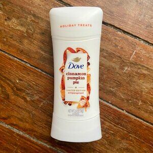 Dove Limited Edition Holiday Treats Antiperspirant Cinnamon Pumpkin Pie 2.6 oz
